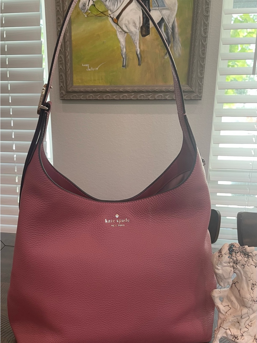 Kate Spade Sleek Pebbled Leather